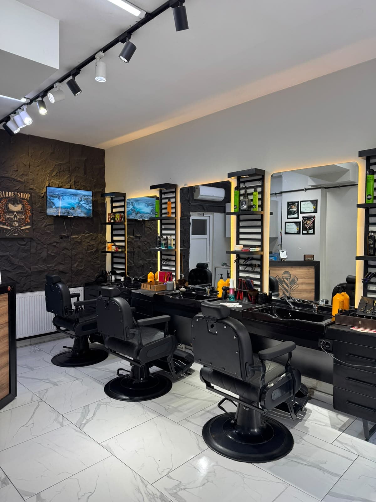 Salon Boz salonundan bir kare